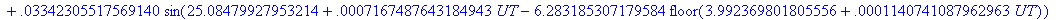 Ys := cos(-.4090800753421685+.2908882086657216e-9*U...